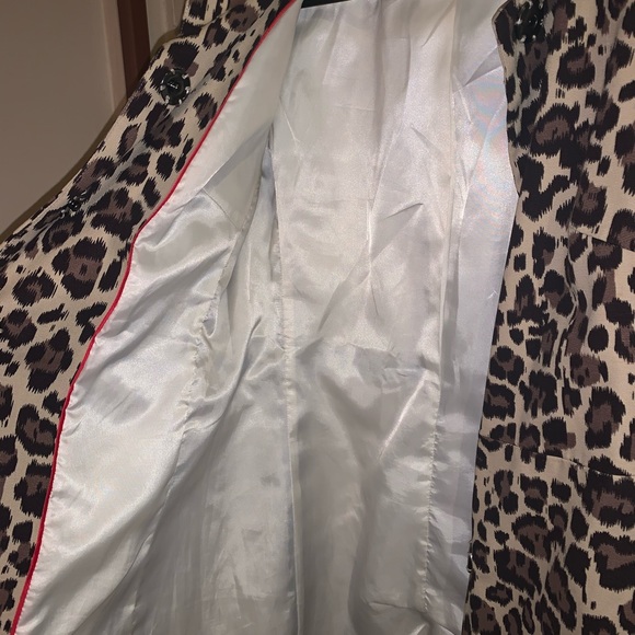 Express leopard dress coat - Picture 3 of 3